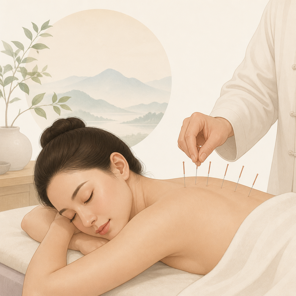 Acupuncture illustration