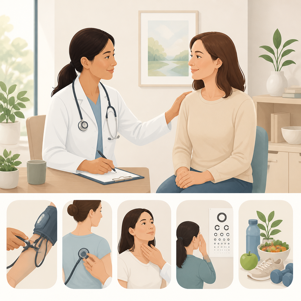 Annual Physical Exam illustration