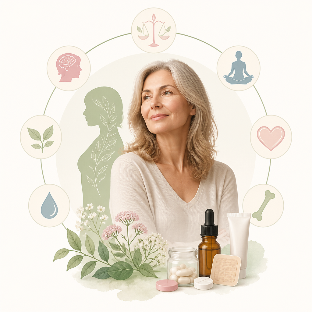 Bioidentical Hormone Replacement Therapy illustration