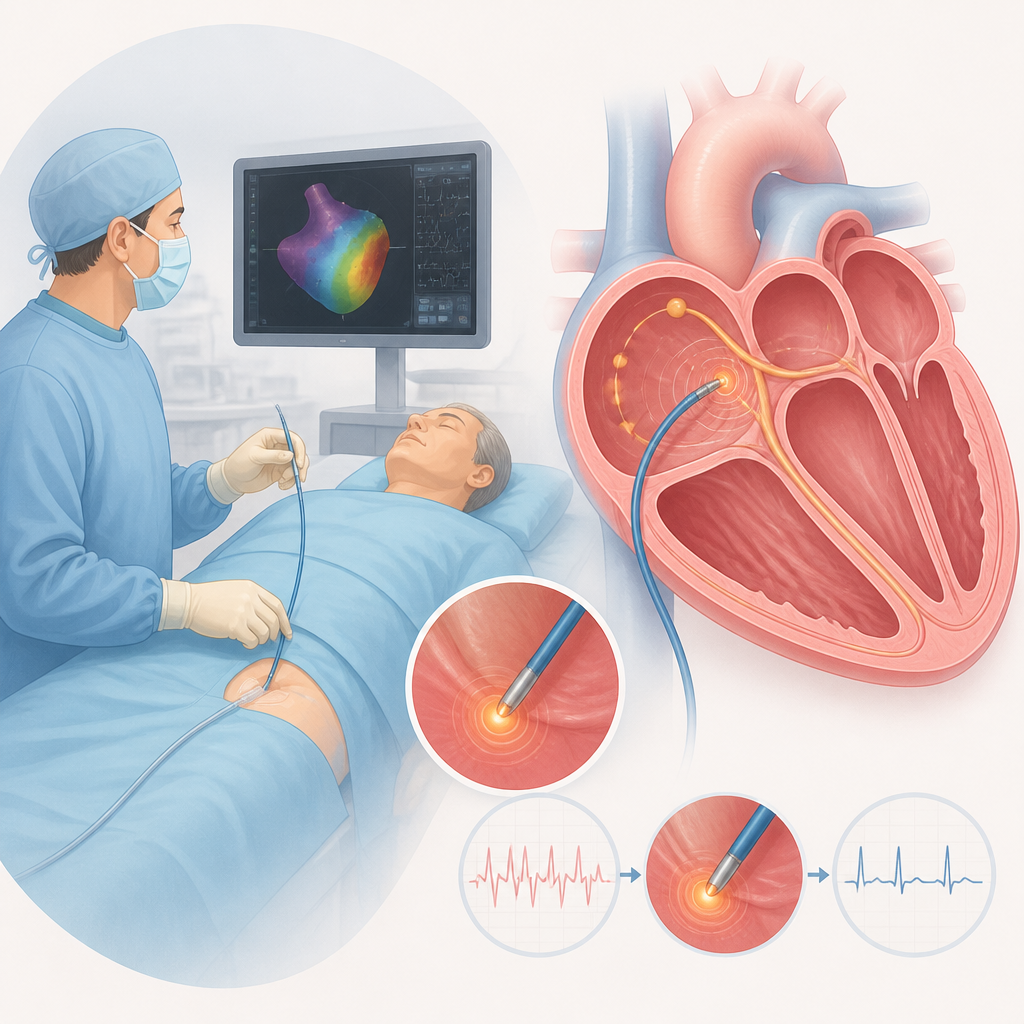 Cardiac Ablation illustration