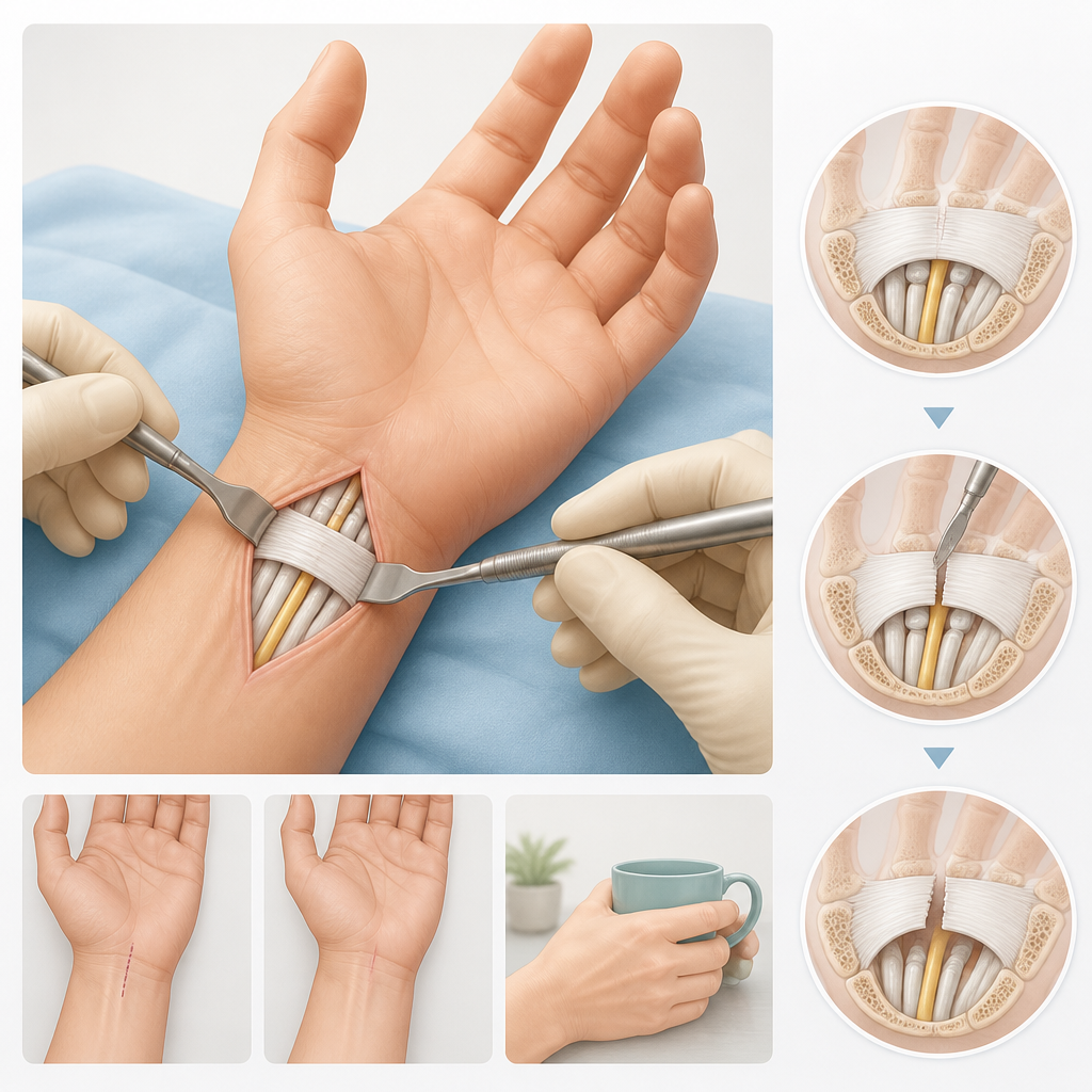 Carpal Tunnel Surgery illustration