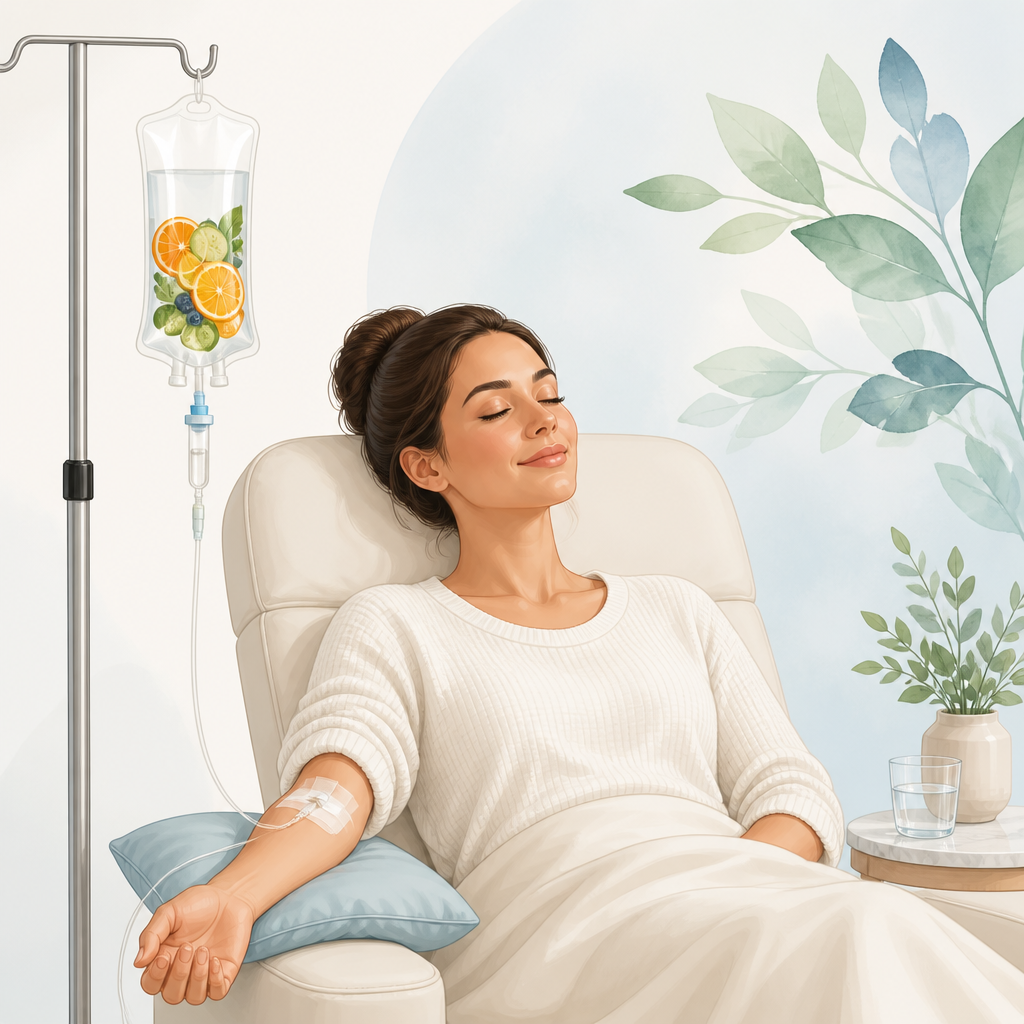 IV Vitamin Therapy illustration