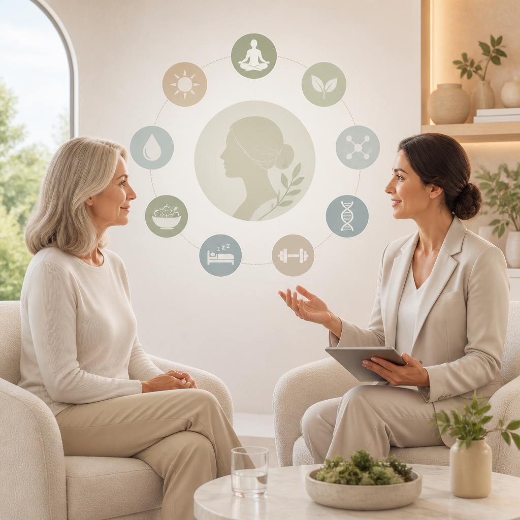 Longevity and Anti-Aging Consultation illustration
