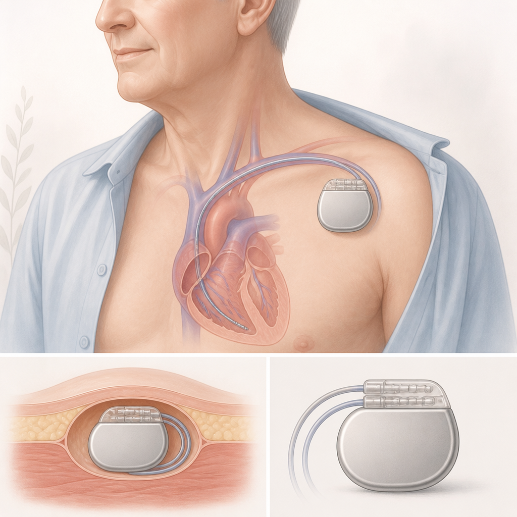 Pacemaker Implantation illustration