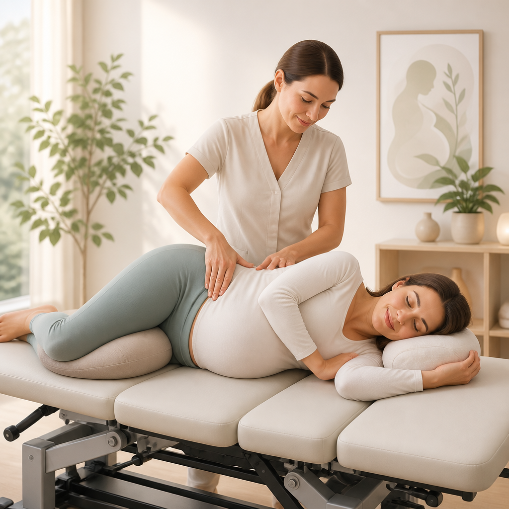 Prenatal Chiropractic Care illustration