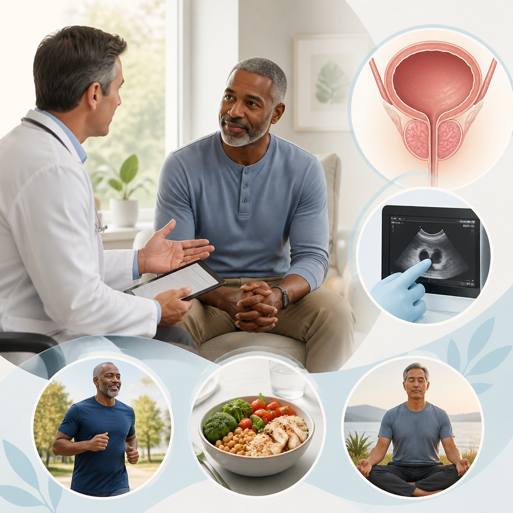 Prostate Cancer Screening illustration