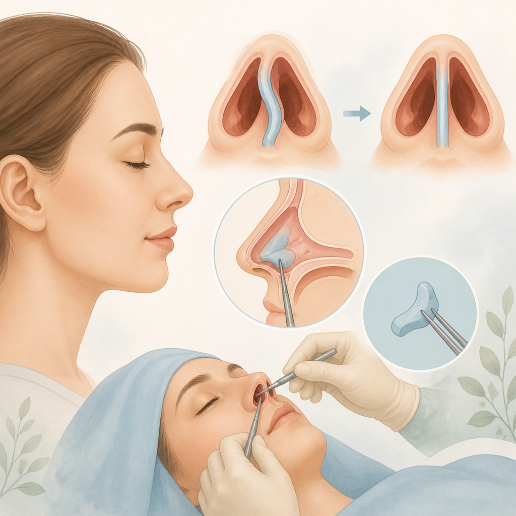 Septoplasty illustration