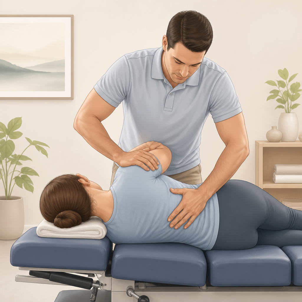 Spinal Adjustment illustration