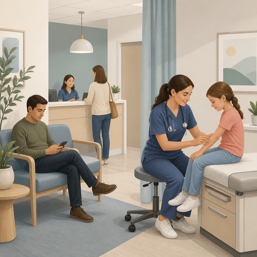 Urgent Care Visits illustration